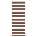 Doppelrollo Braun 65x150 cm Stoffbreite 60,9 cm Polyester