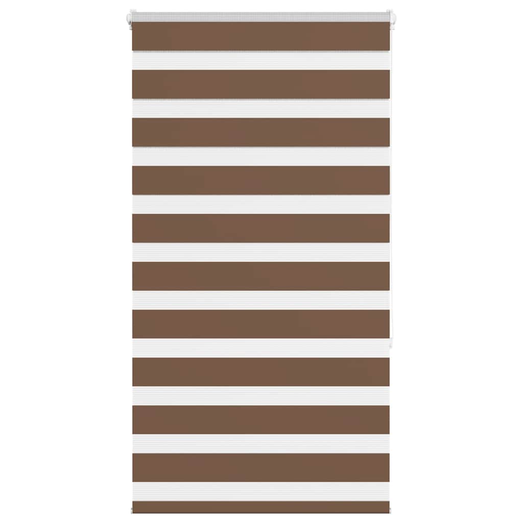 Doppelrollo Braun 70x150 cm Stoffbreite 65,9 cm Polyester