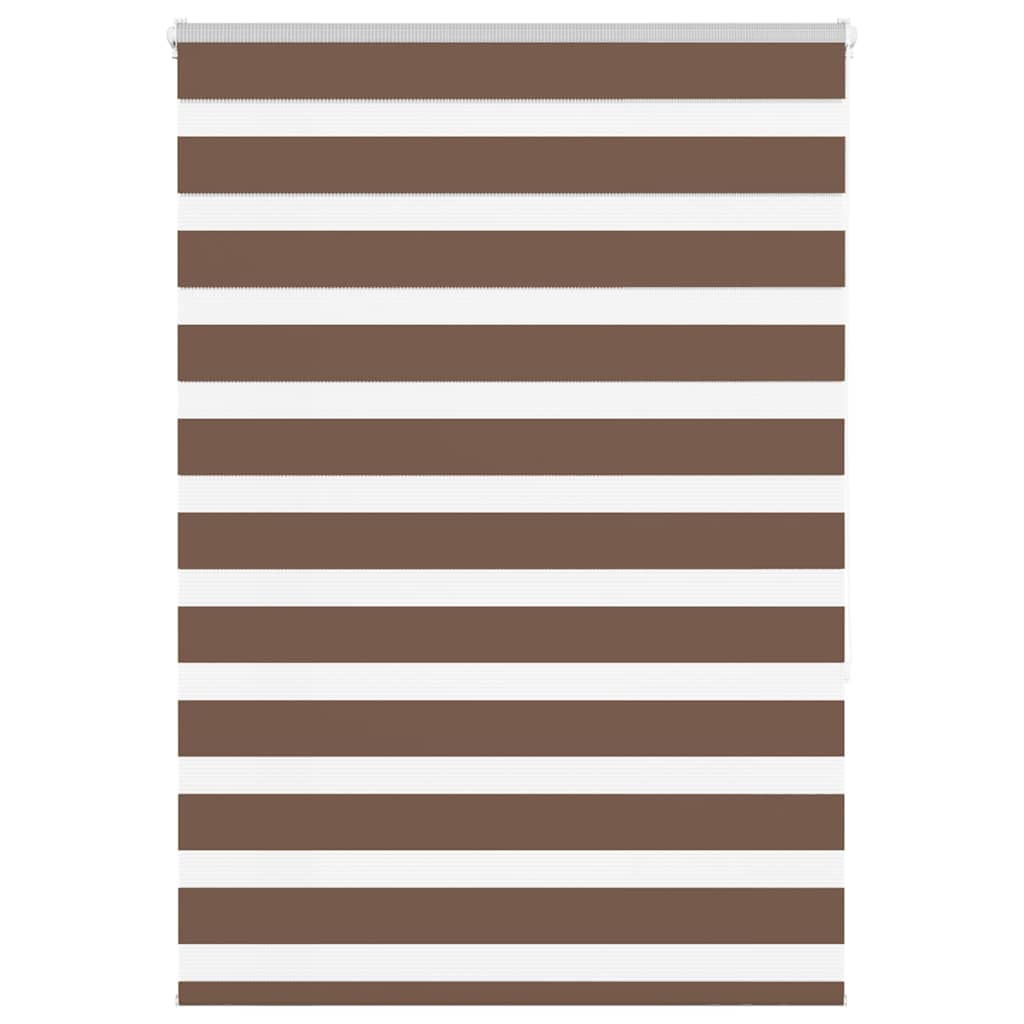 Doppelrollo Braun 105x150 cm Stoffbreite 100,9 cm Polyester