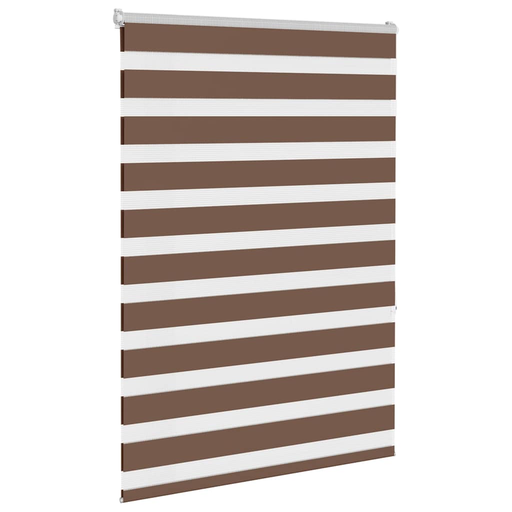 Doppelrollo Braun 115x150 cm Stoffbreite 110,9 cm Polyester
