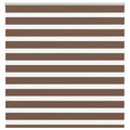 Doppelrollo Braun 145x150 cm Stoffbreite 140,9 cm Polyester