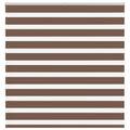 Doppelrollo Braun 150x150 cm Stoffbreite 145,9 cm Polyester