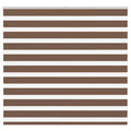 Doppelrollo Braun 160x150 cm Stoffbreite 155,9 cm Polyester