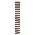 Doppelrollo Braun 40x200 cm Stoffbreite 35,9 cm Polyester