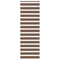 Doppelrollo Braun 70x200 cm Stoffbreite 65,9 cm Polyester