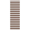 Doppelrollo Braun 90x200 cm Stoffbreite 85,9 cm Polyester