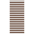 Doppelrollo Braun 105x200 cm Stoffbreite 100,9 cm Polyester