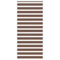 Doppelrollo Braun 110x200 cm Stoffbreite 105,9 cm Polyester