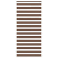 Doppelrollo Braun 115x200 cm Stoffbreite 110,9 cm Polyester