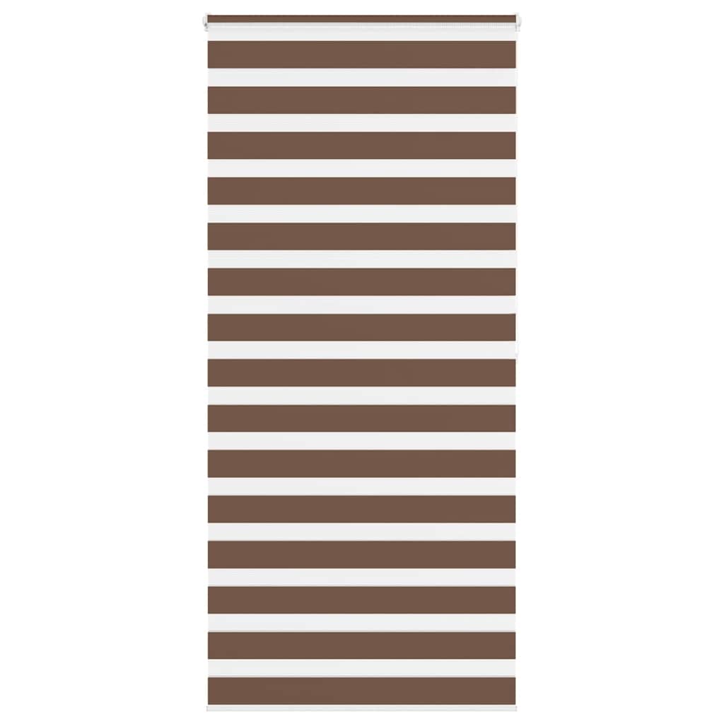 Doppelrollo Braun 115x200 cm Stoffbreite 110,9 cm Polyester
