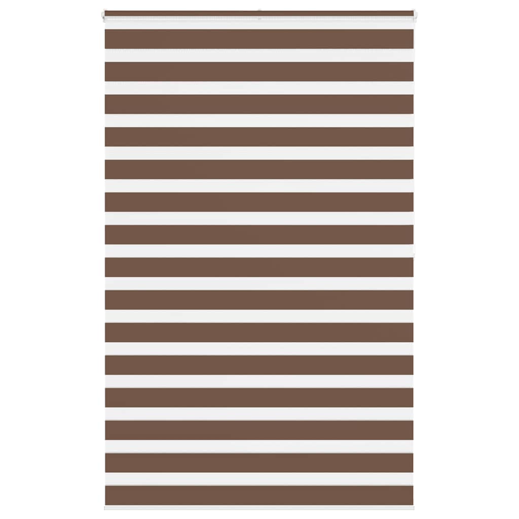 Doppelrollo Braun 140x200 cm Stoffbreite 135,9 cm Polyester