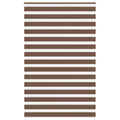 Doppelrollo Braun 150x200 cm Stoffbreite 145,9 cm Polyester