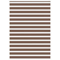 Doppelrollo Braun 155x200 cm Stoffbreite 150,9 cm Polyester