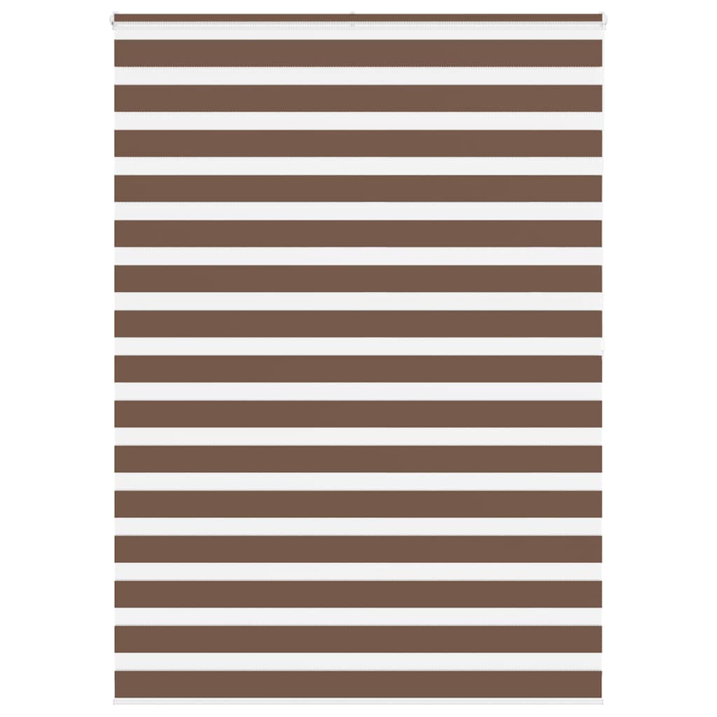 Doppelrollo Braun 155x200 cm Stoffbreite 150,9 cm Polyester
