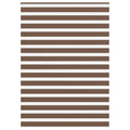 Doppelrollo Braun 160x200 cm Stoffbreite 155,9 cm Polyester
