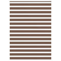 Doppelrollo Braun 165x200 cm Stoffbreite 160,9 cm Polyester