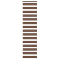 Doppelrollo Braun 55x230 cm Stoffbreite 50,9 cm Polyester