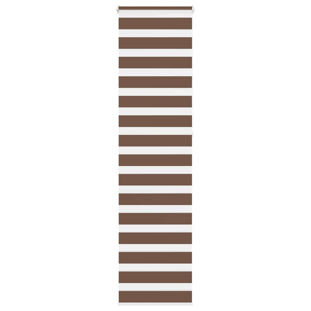 Doppelrollo Braun 65x230 cm Stoffbreite 60,9 cm Polyester