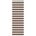 Doppelrollo Braun 75x230 cm Stoffbreite 70,9 cm Polyester