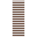 Doppelrollo Braun 85x230 cm Stoffbreite 80,9 cm Polyester