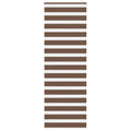 Doppelrollo Braun 90x230 cm Stoffbreite 85,9 cm Polyester