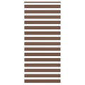 Doppelrollo Braun 95x230 cm Stoffbreite 90,9 cm Polyester
