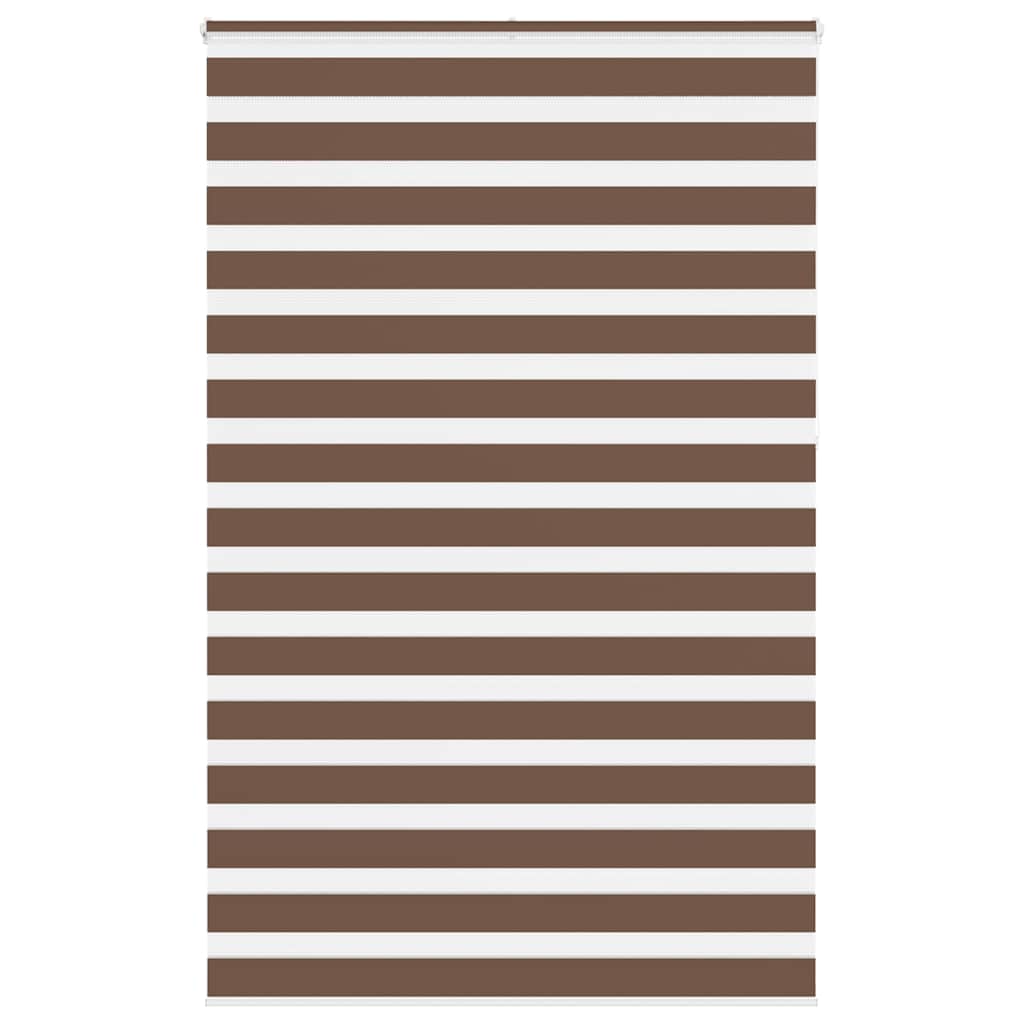 Doppelrollo Braun 140x230 cm Stoffbreite 135,9 cm Polyester
