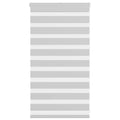 Doppelrollo Hellgrau 90x100 cm Stoffbreite 85,9 cm Polyester