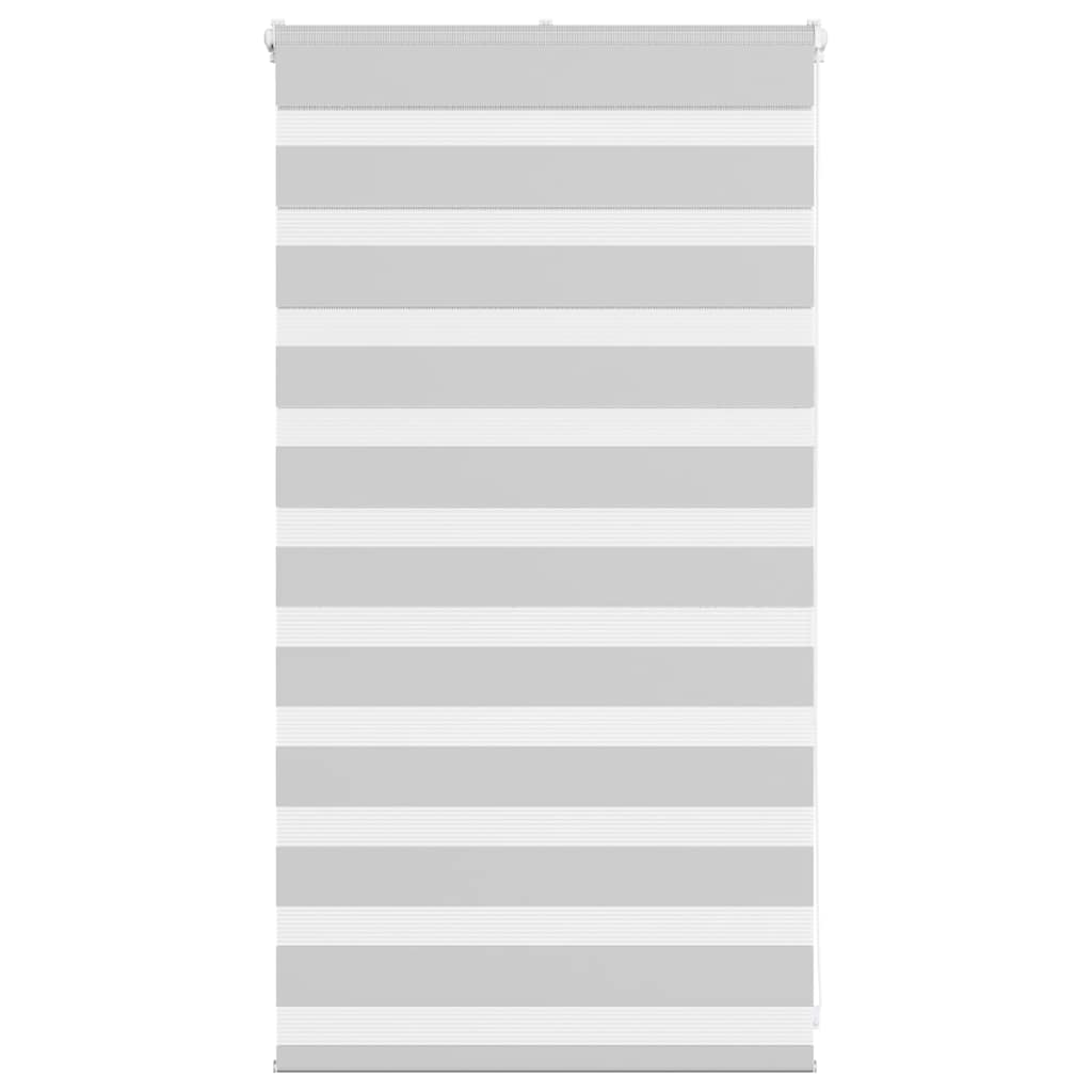 Doppelrollo Hellgrau 90x100 cm Stoffbreite 85,9 cm Polyester