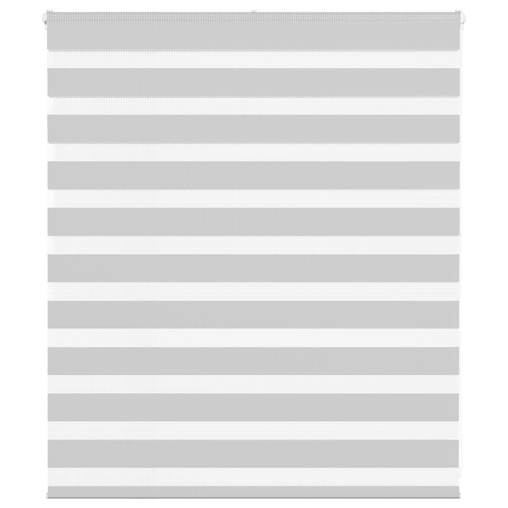 Doppelrollo Hellgrau 120x100 cm Stoffbreite 115,9 cm Polyester