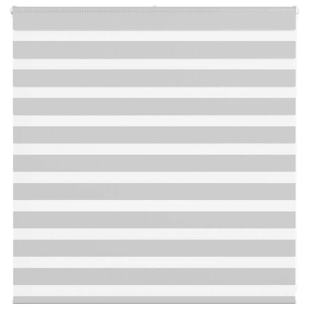 Doppelrollo Hellgrau 140x100 cm Stoffbreite 135,9 cm Polyester