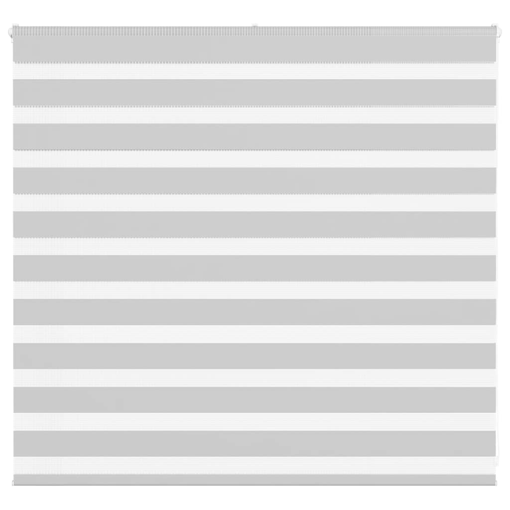 Doppelrollo Hellgrau 155x100 cm Stoffbreite 150,9 cm Polyester