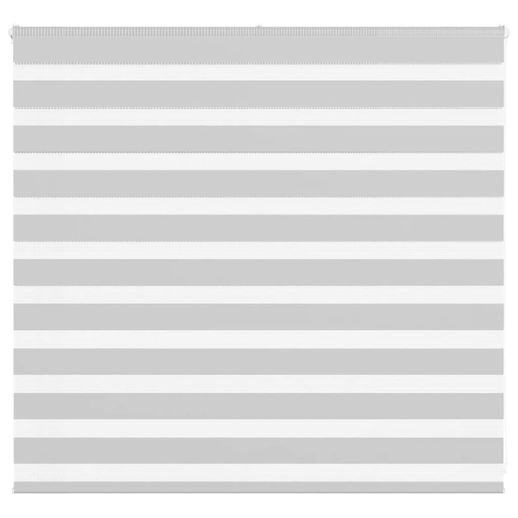 Doppelrollo Hellgrau 160x100 cm Stoffbreite 155,9 cm Polyester
