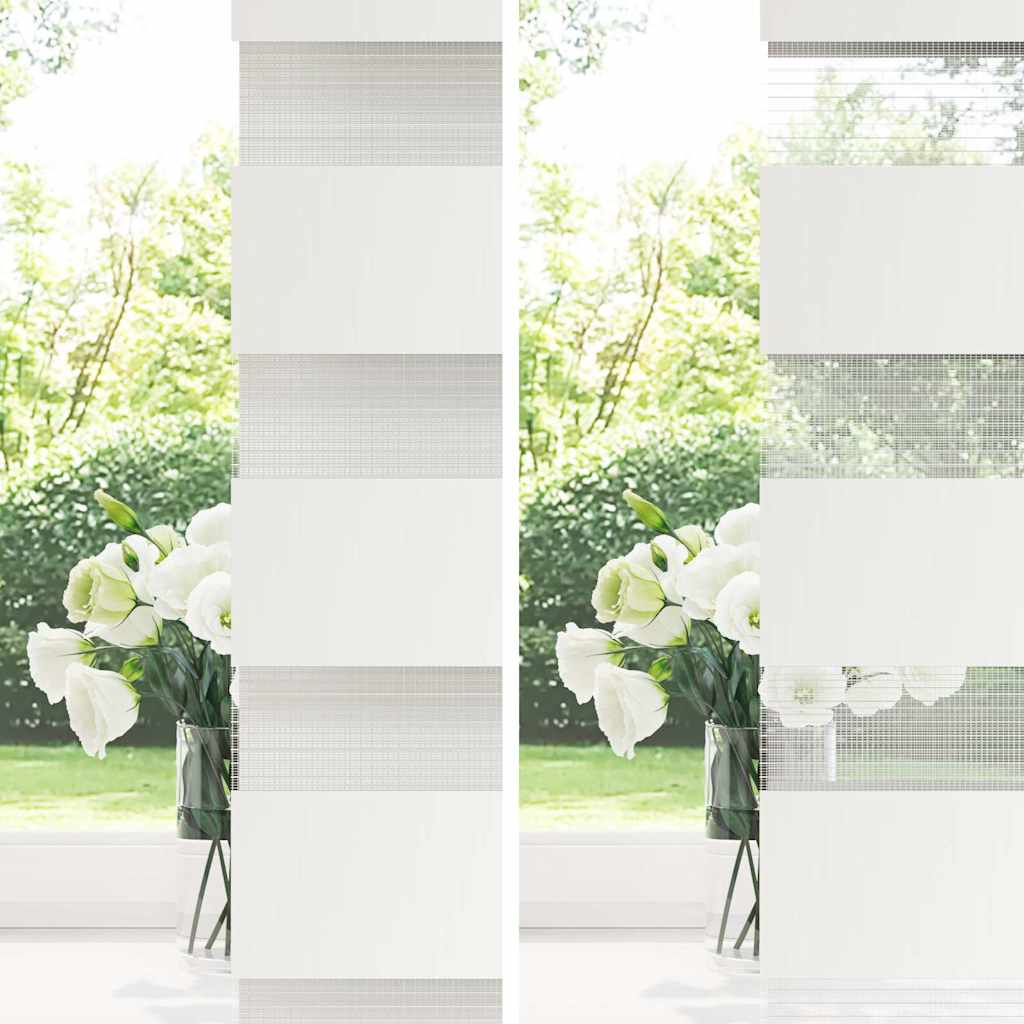 Doppelrollo Hellgrau 55x150 cm Stoffbreite 50,9 cm Polyester