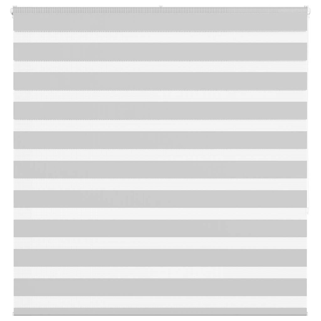 Doppelrollo Hellgrau 140x150 cm Stoffbreite 135,9 cm Polyester