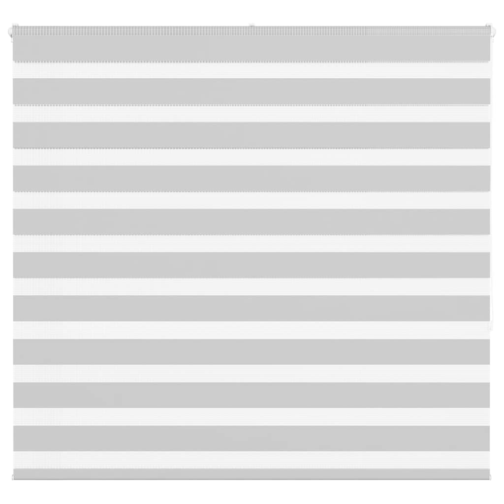 Doppelrollo Hellgrau 160x150 cm Stoffbreite 155,9 cm Polyester