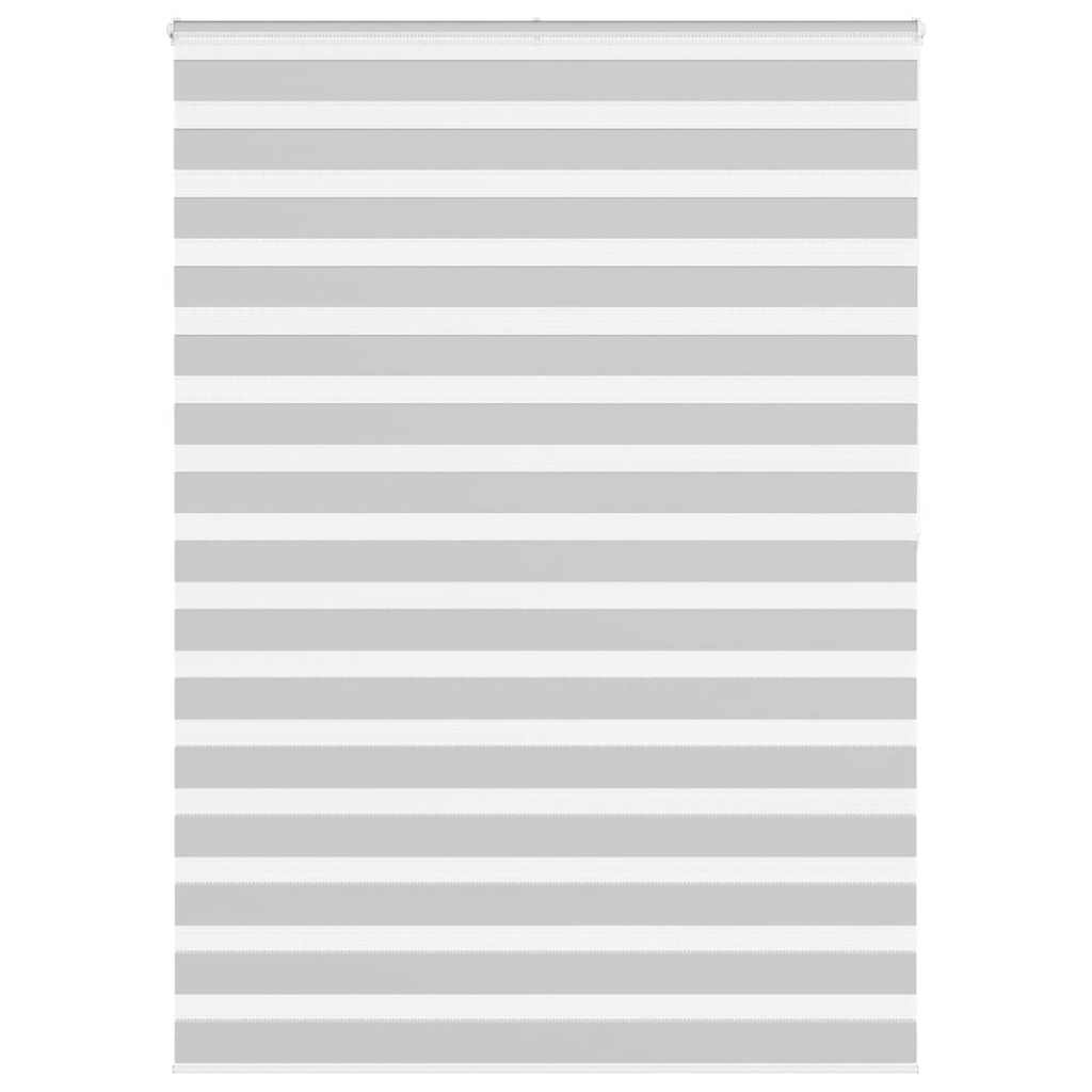 Doppelrollo Hellgrau 160x200 cm Stoffbreite 155,9 cm Polyester