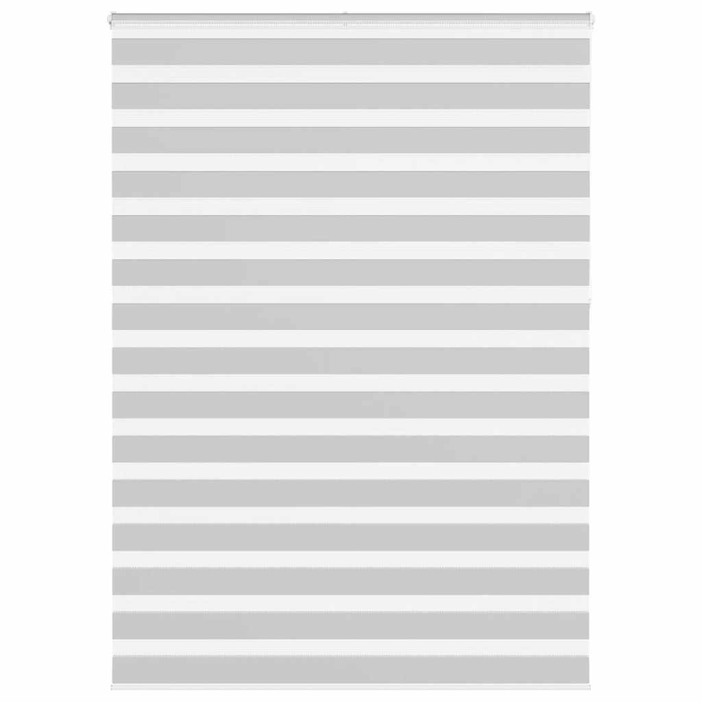Doppelrollo Hellgrau 160x230 cm Stoffbreite 155,9 cm Polyester