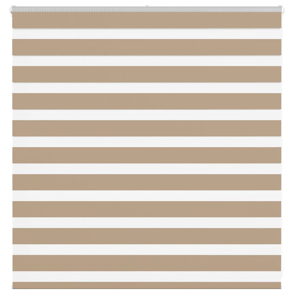 Doppelrollo Sandbraun 150x100 cm Stoffbreite 145,9 cm Polyester