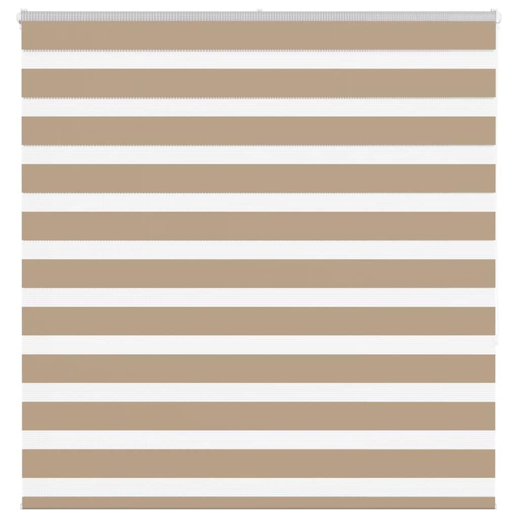 Doppelrollo Sandbraun 145x150 cm Stoffbreite 140,9 cm Polyester