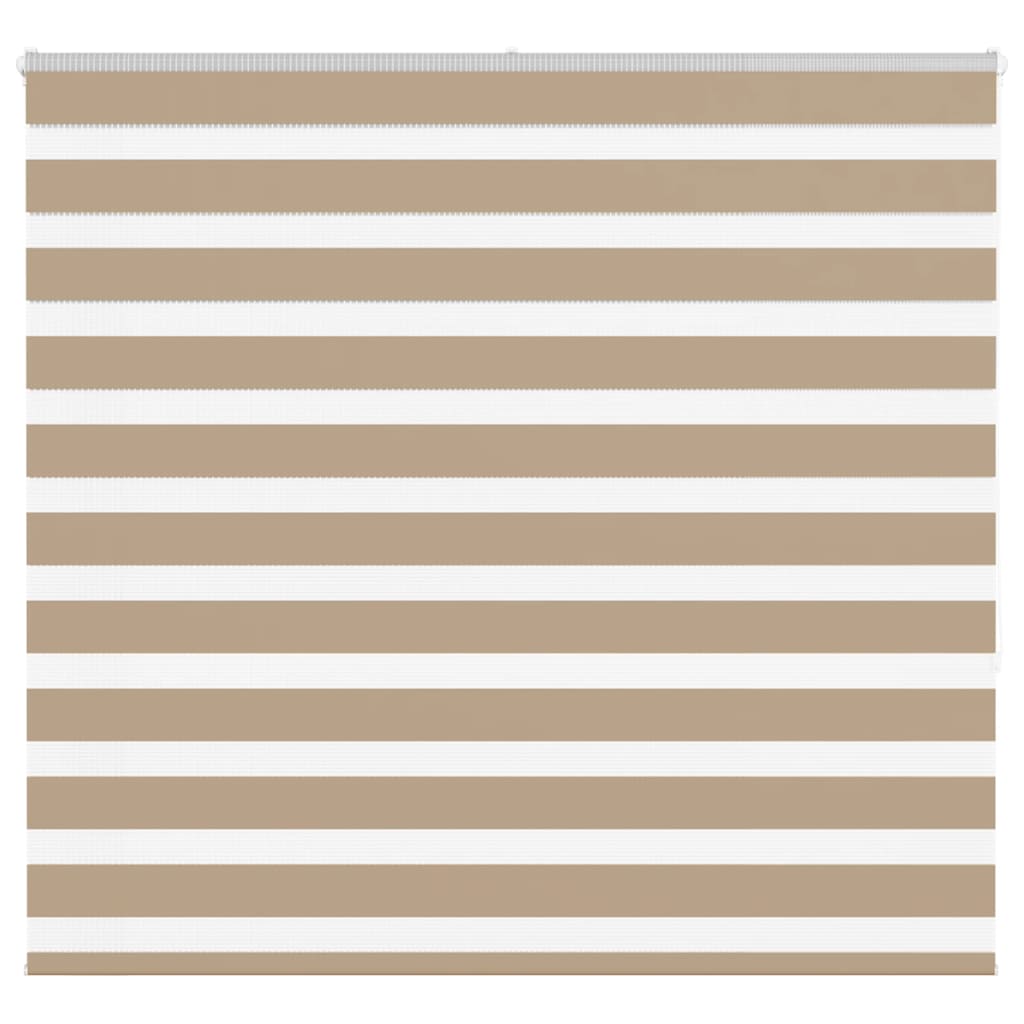 Doppelrollo Sandbraun 155x150 cm Stoffbreite 150,9 cm Polyester