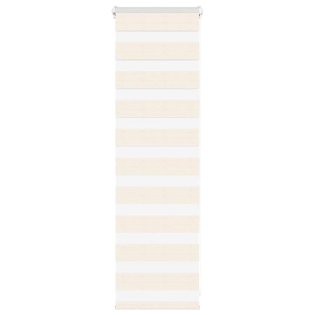 Doppelrollo Marmorbeige 50x100 cm Stoffbreite 45,9 cm Polyester