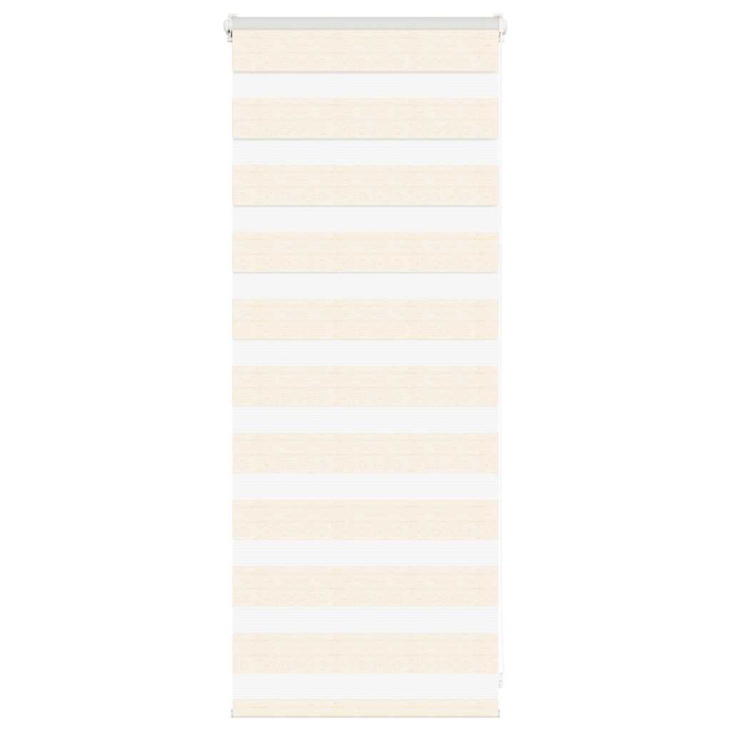 Doppelrollo Marmorbeige 60x100 cm Stoffbreite 55,9 cm Polyester