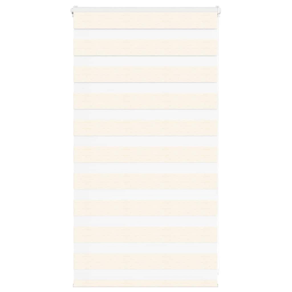 Doppelrollo Marmorbeige 90x100 cm Stoffbreite 85,9 cm Polyester