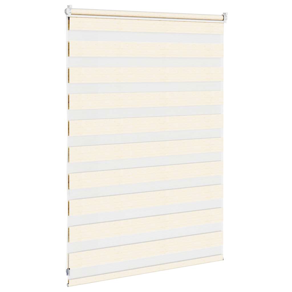 Doppelrollo Marmorbeige 115x100cm Stoffbreite 110,9 cm Polyester
