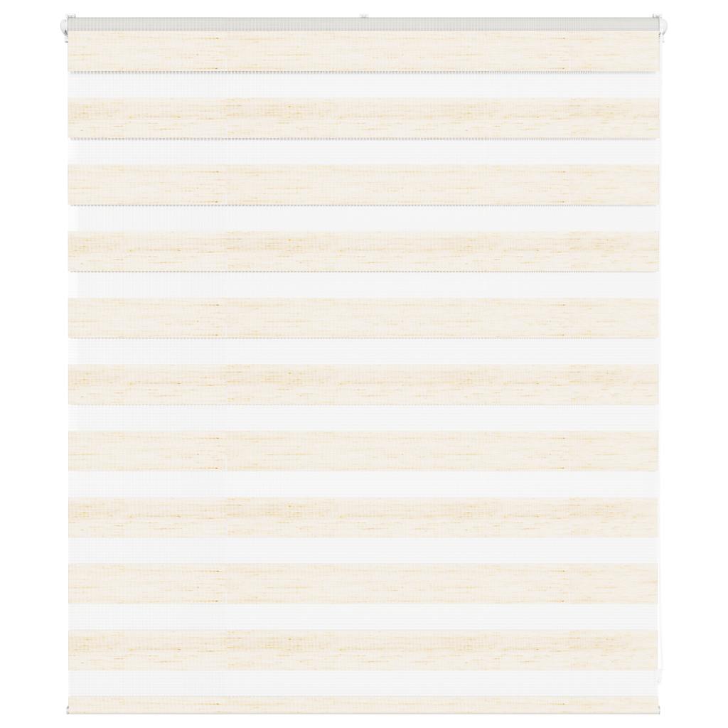 Doppelrollo Marmorbeige 120x100cm Stoffbreite 115,9 cm Polyester