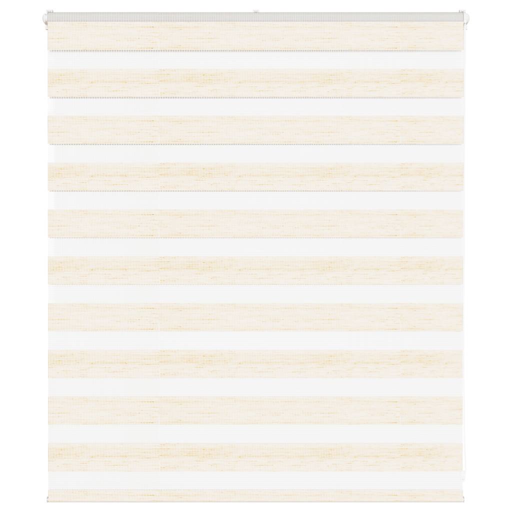 Doppelrollo Marmorbeige 125x100cm Stoffbreite 120,9 cm Polyester