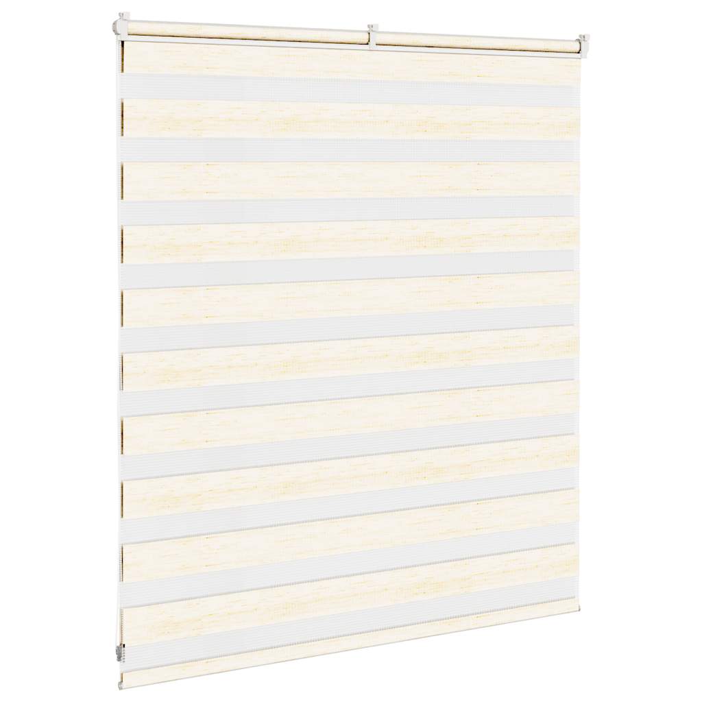 Doppelrollo Marmorbeige 125x100cm Stoffbreite 120,9 cm Polyester