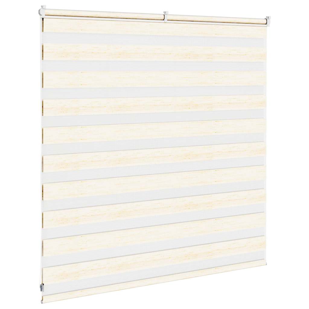 Doppelrollo Marmorbeige 145x100cm Stoffbreite 140,9 cm Polyester