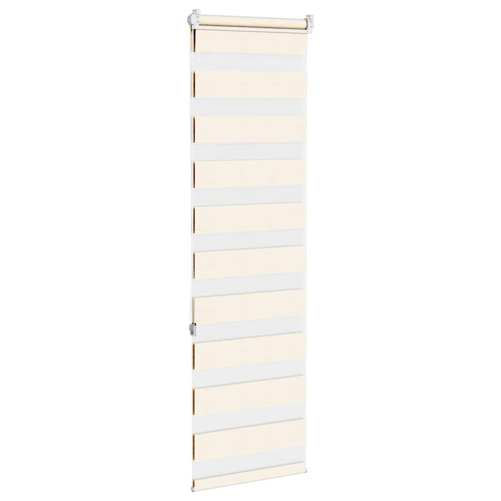 Doppelrollo Marmorbeige 50x150 cm Stoffbreite 45,9 cm Polyester